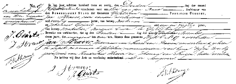 18621103 ovl akte 87 Jan Straver wdn Maria v Baaren